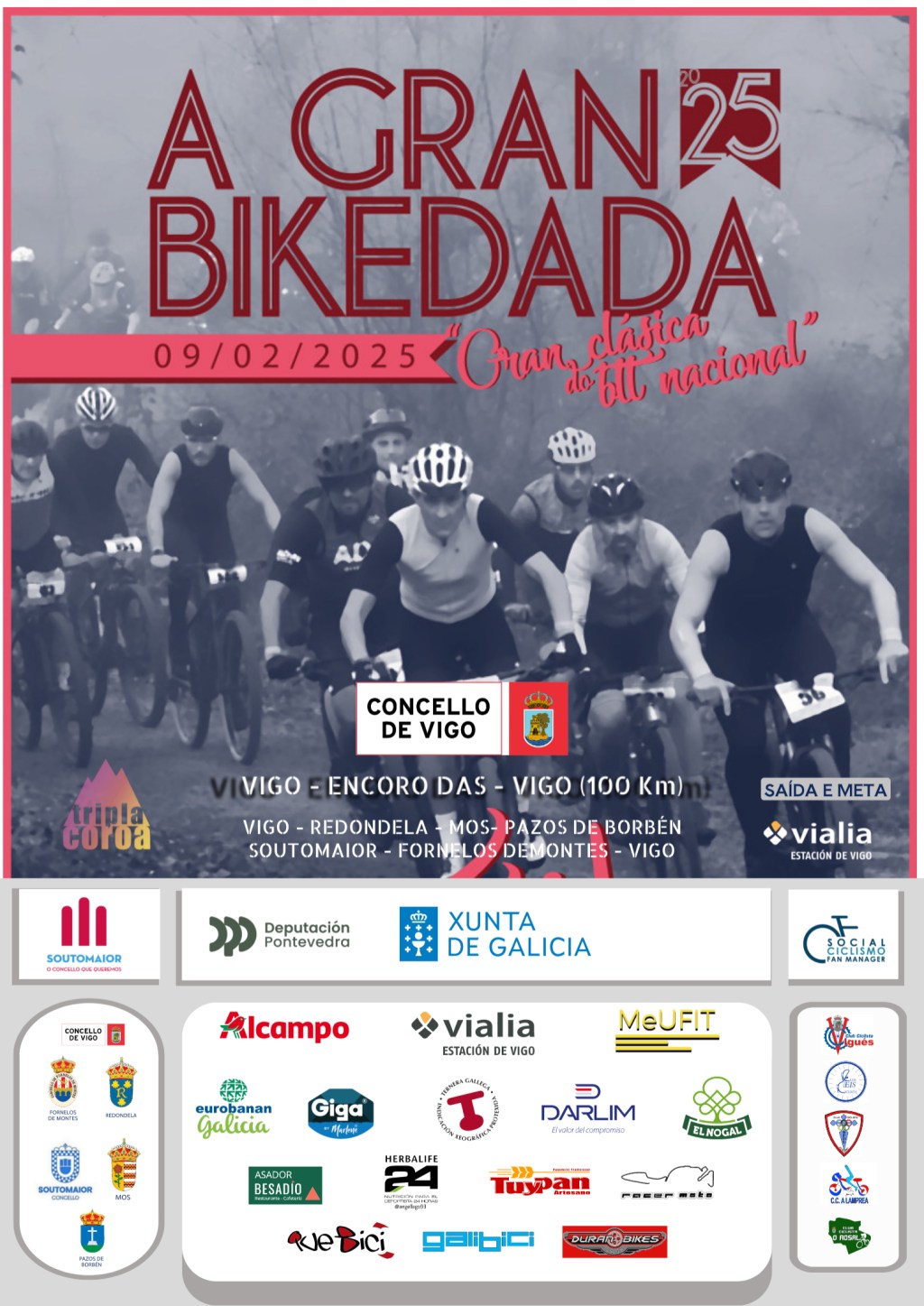 A Gran Bikedada, un esfuerzo muy&nbsp;compartido