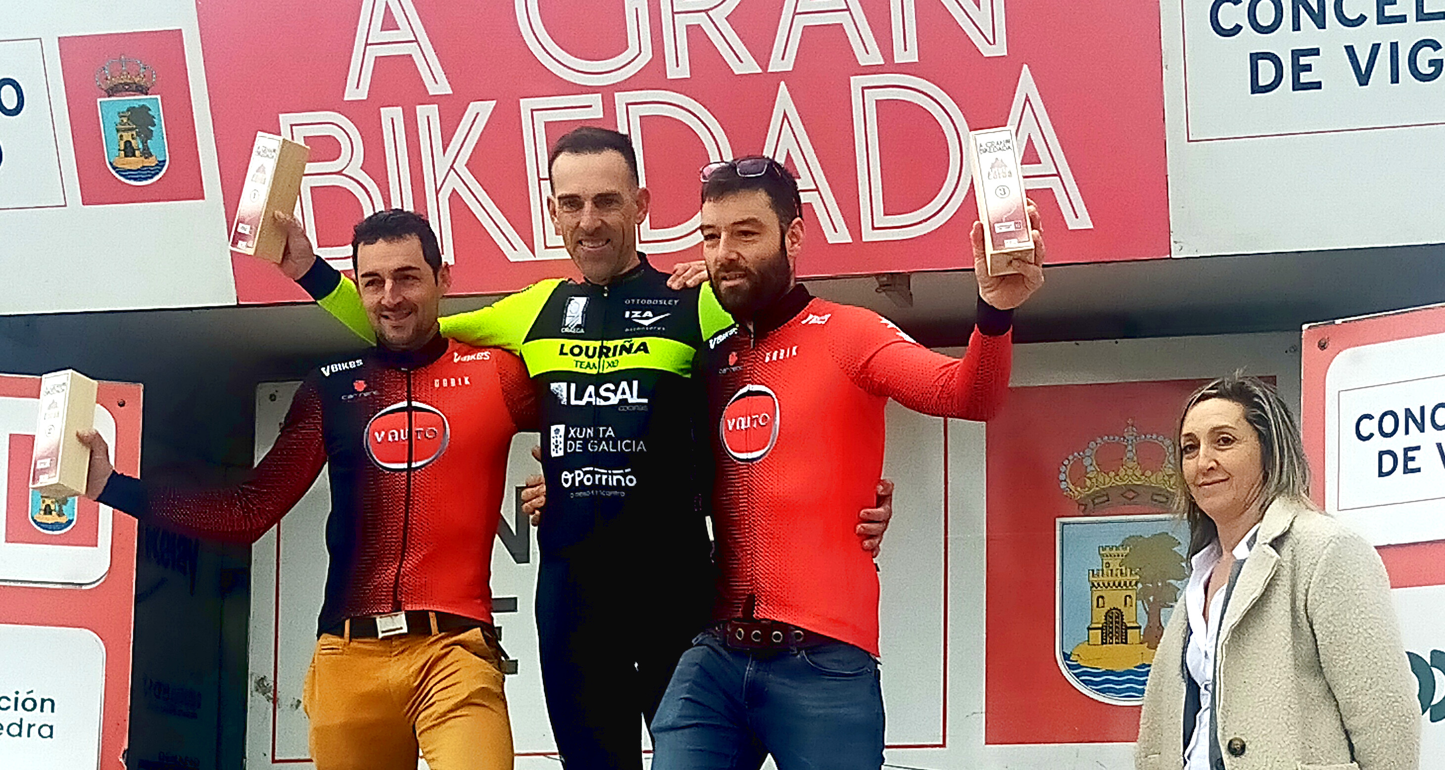 PODIUM «TRIPLA COROA» A GRAN BIKEDADA 2025
